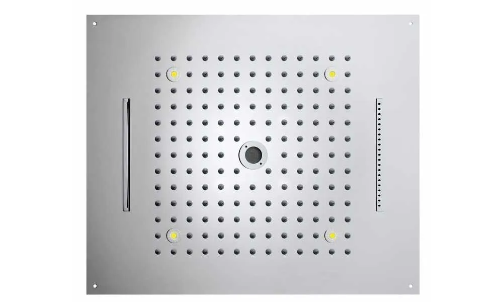 Верхний душ Bossini Dream 4 режима H38909 Хром, с RGB хромотерапией