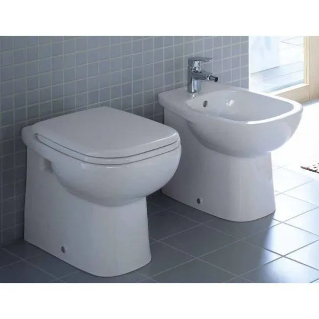 Напольный приставной унитаз Duravit D-Code 21150900002 белый