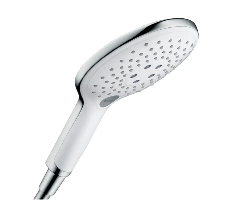 Ручной душ HANSGROHE Raindance Select 28588400 c EcoSmart, цвет Белый/Хром