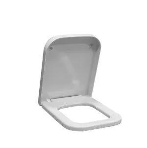 Сиденье с крышкой для унитаза GSI SPARES MS69CN11 c Soft Close, цвет Белый глянцевый