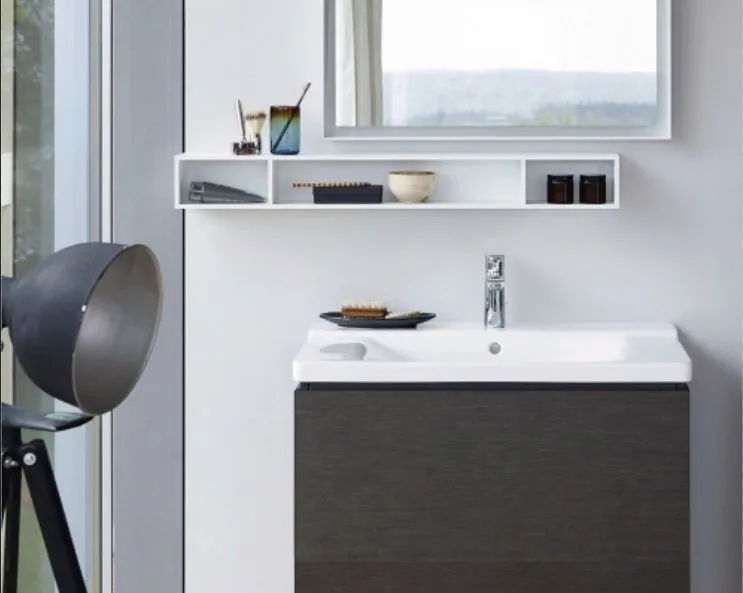 Тумба подвесная под раковину Duravit L-Cube LC617504949 графит матовый