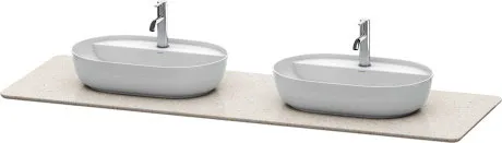Столешница для раковины Duravit Luv LU9467B2525 кварцевый камень песочный структурный