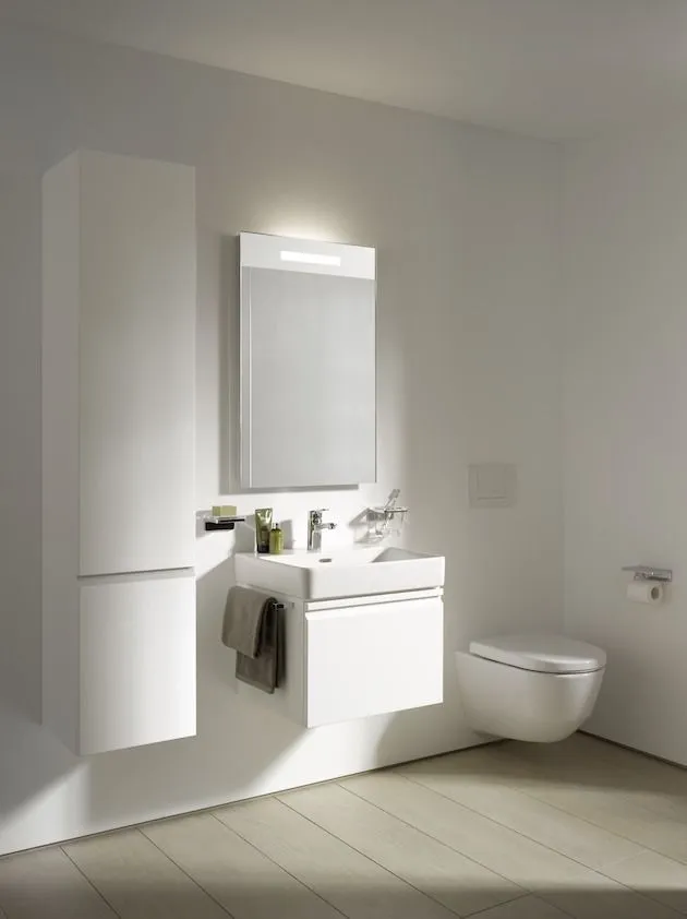 Подвесной унитаз Laufen  Pro new  8.2096.4.400.000.1 безободковый Rimless, с покрытием LCC