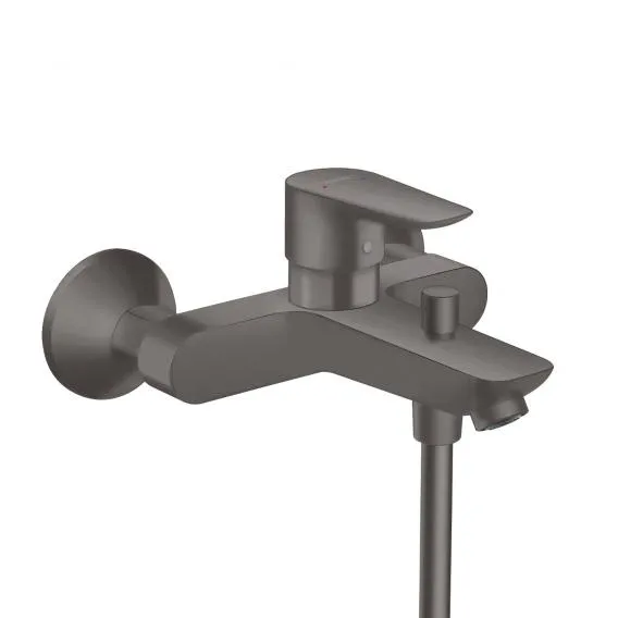 Смеситель для ванны Hansgrohe Talis E 71740340 шлифованный чёрный хром