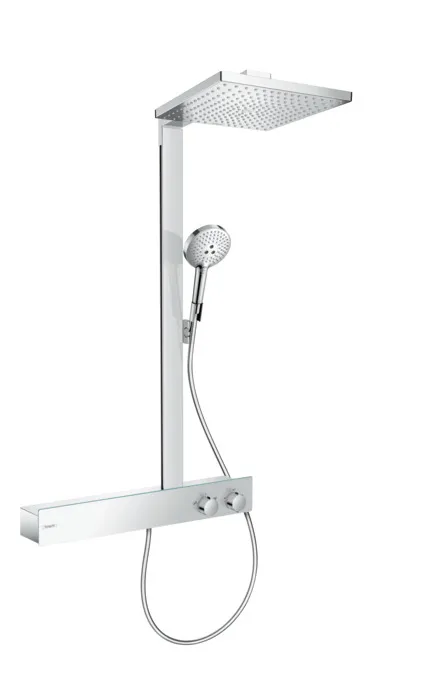 Душевой комплект Hansgrohe Raindance E 27363000 Showerpipe 300 1jet с ShowerTablet 600 хром