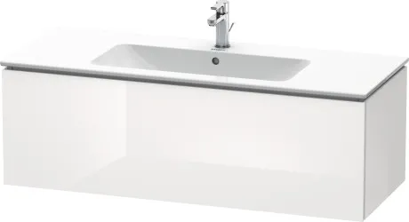 Тумба подвесная под раковину Duravit L-Cube LC614308585 белый глянцевый