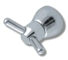 Крючок двойной Novaservis Metalia 3 6356.0 хром