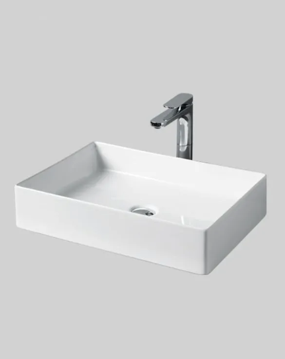 Раковина накладная ARTCERAM SCALINO SCL002 17 00 550 мм х 380 мм, без отверстия под смеситель, без перелива, чёрный матовый
