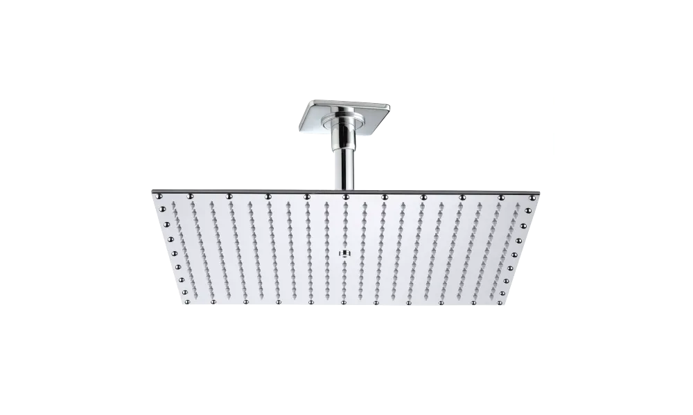 Верхний душ Bossini Paris Rectangular H77607I Хром c кронштейном