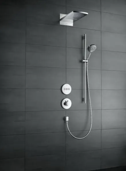 Душевой набор HANSGROHE Raindance Select S 26323000 120, 3jet, с EcoSmart, цвет Хром