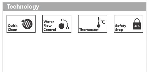 Термостат для ванны HANSGROHE Ecostat Element 13347000 внешнего монтажа, цвет Хром