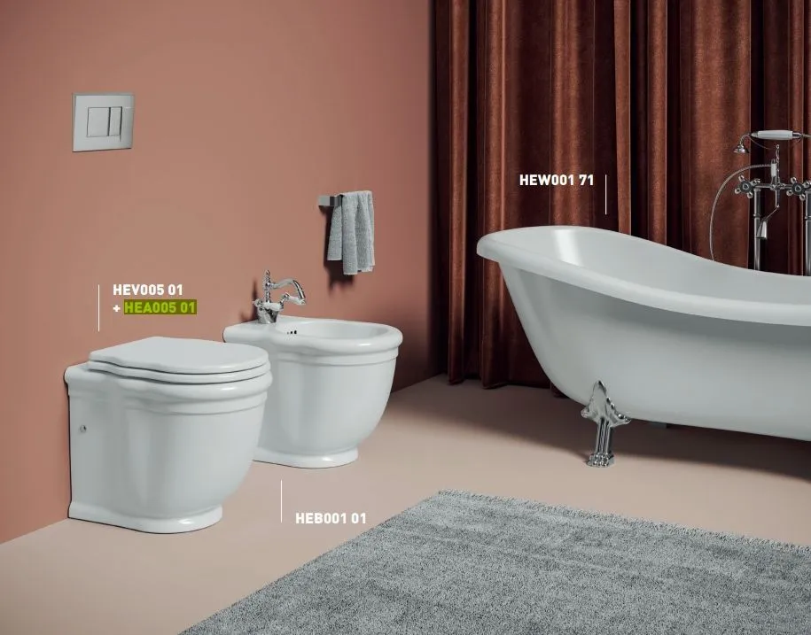 Сиденье для унитаза с крышкой ARTCERAM HERMITAGE HEA005 01 71 soft-close, белое глянцевое/хром
