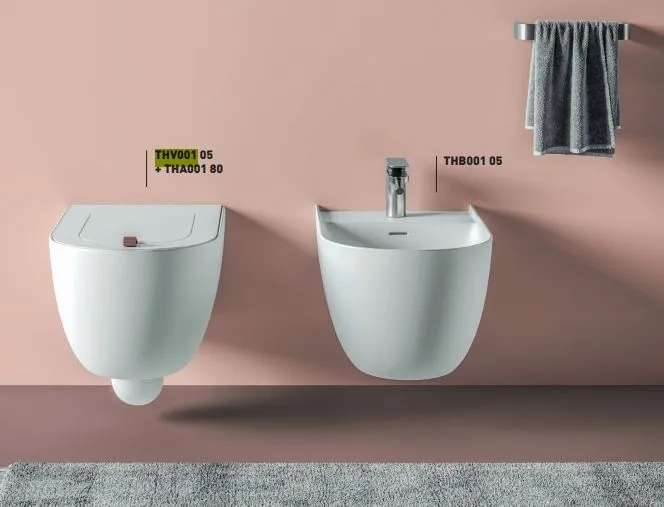 Биде подвесное ARTCERAM THE ONE THB001 17 00 520 мм х 350 мм, с 1 отверстием под смеситель, c креплением, чёрное матовое.( Снимается с производства)