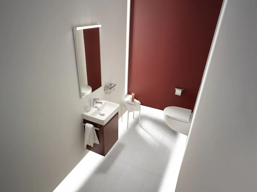 Зеркало  Laufen   Frame25   4.4740.0.900.450.1 45 см, рама – алюминий черный матовый