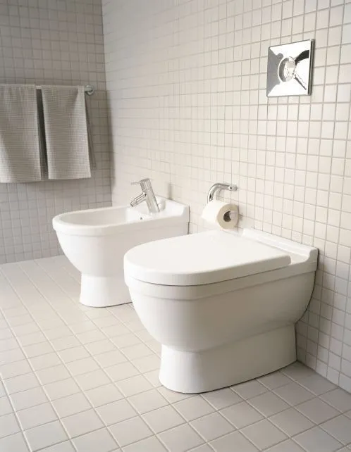Напольный приставной унитаз Duravit Starck 3 0124090000 белый