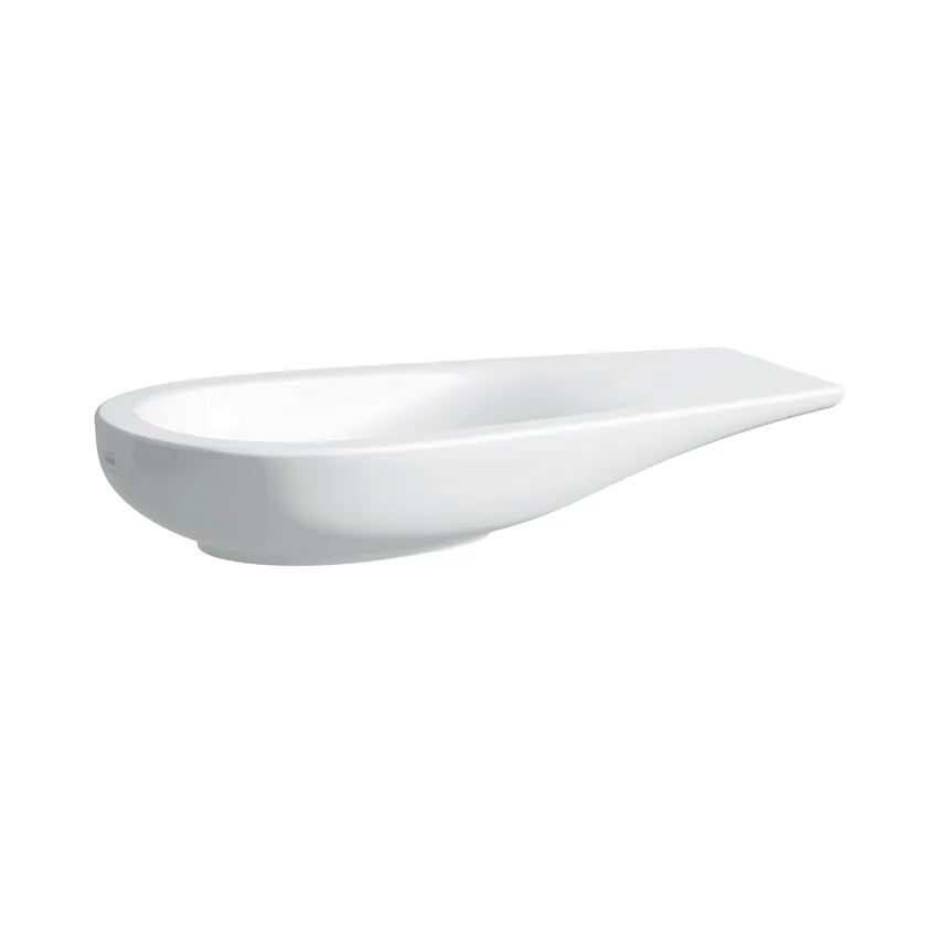Раковина чаша Laufen IL Bagno Alessi One 818973  80 см с полочкой