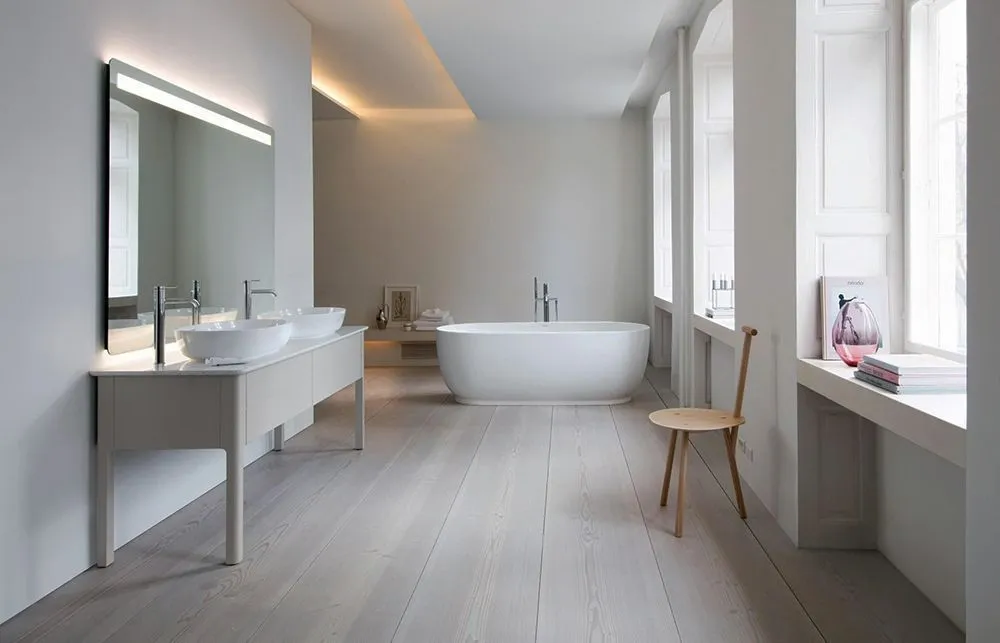 Тумба напольная под столешницу Duravit Luv LU9562B6060 серо-коричневый
