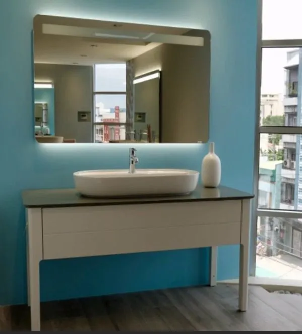 Тумба напольная под столешницу Duravit Luv LU956109292 каменно-серый