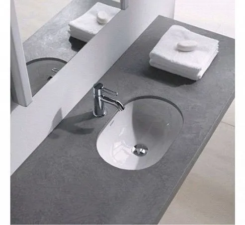 Раковина встраиваемая снизу Duravit Santosa 0466510000 425 мм х 545 мм, с переливом, без отверстия под смеситель, белый