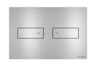 Клавиша смыва ARTCERAM INOX 711   711.000.BS  245х165 мм, 2 режима, нержавеющая сталь, цвет Steel
