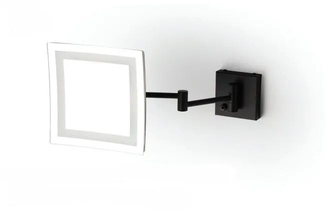 Зеркало косметическое с LED - подсветкой BERTOCCI SPECCHI VANITY 188 6230 0000 220 мм х  220 мм, хром