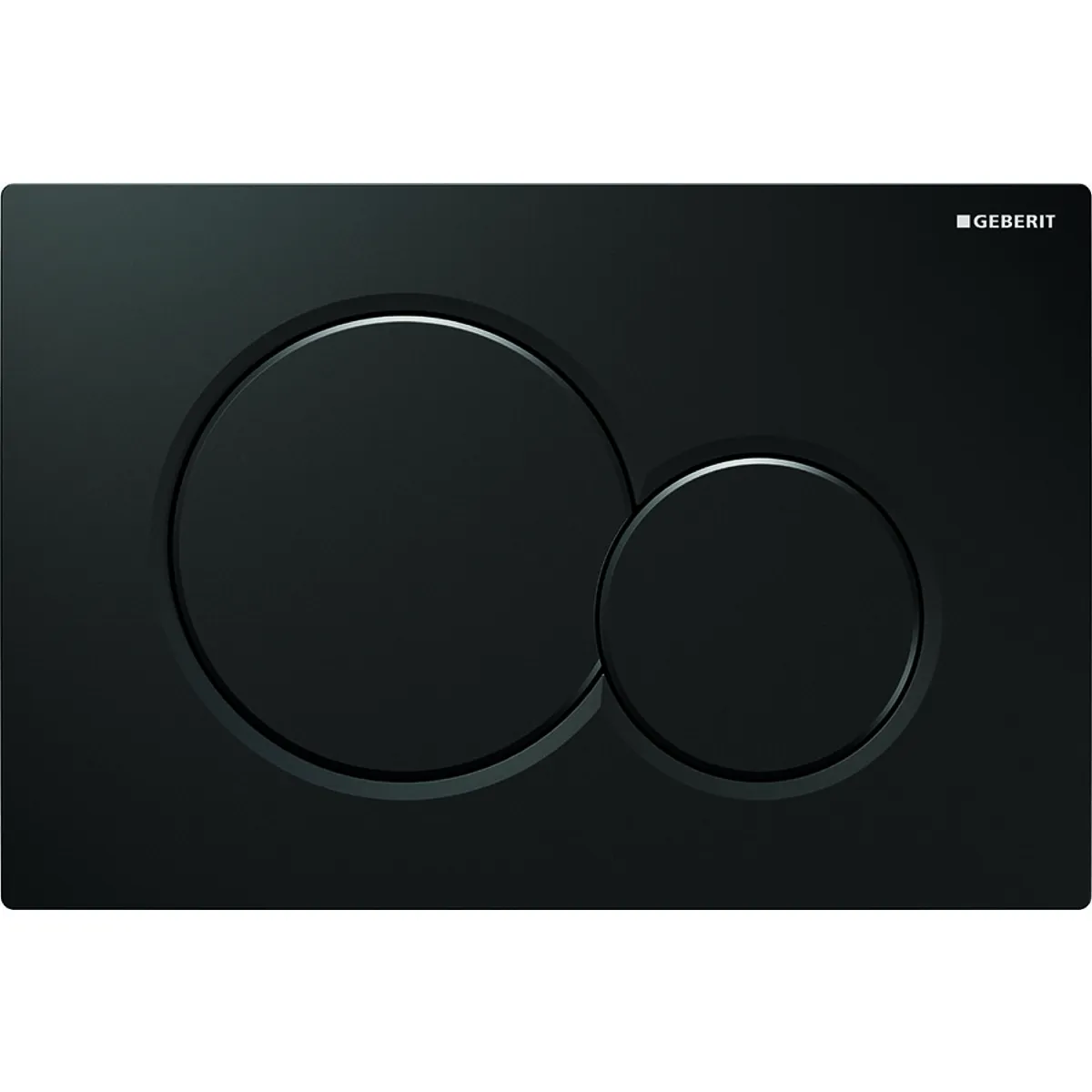 Смывная клавиша Geberit Sigma01 115.770.DW.5 чёрная