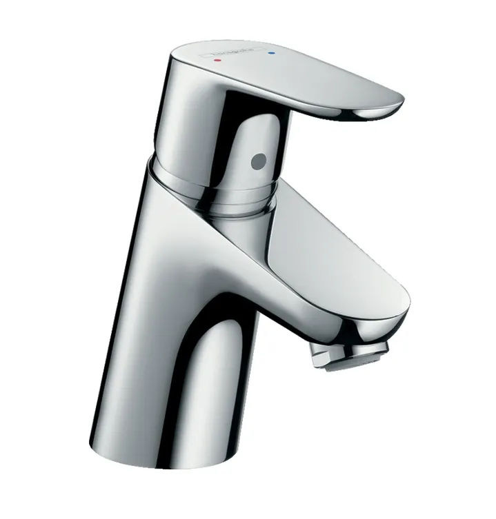 Однорычажный смеситель для раковины HANSGROHE Focus 31952000 без донного клапана, LowFlow 3,5 л / мин., цвет Хром