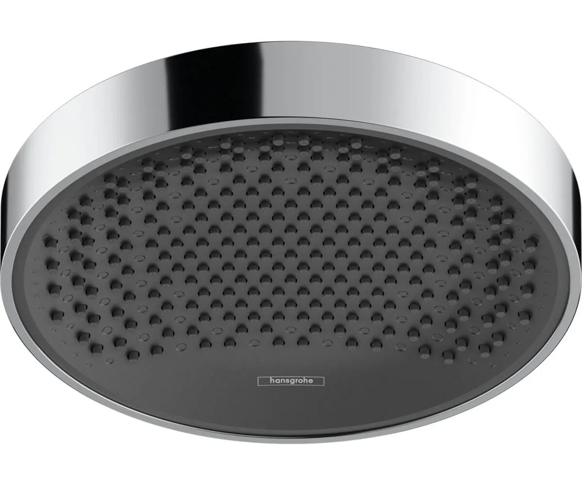 Верхний душ Hansgrohe Rainfinity 250 1jet 26229000 с потолочным кронштейном, EcoSmart, хром