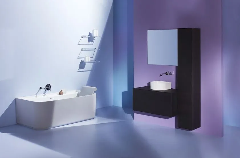 Полочка настенная  Kartell by Laufen  3.8533.0.084.000.1  45 см,  пластик прозрачный