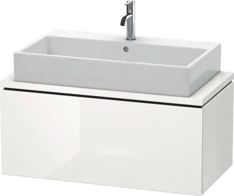 Тумба подвесная под раковину Duravit L-Cube LC580302222 белый глянцевый