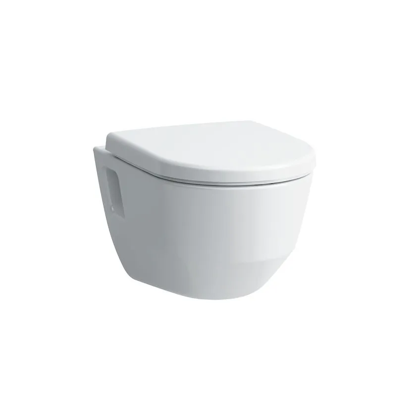 Подвесной унитаз Laufen  Pro new  8.2096.4.400.000.1 безободковый Rimless, с покрытием LCC