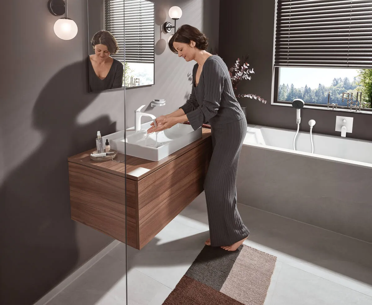 Ручной душ Hansgrohe Pulsify Select S 24100700 105 3jet Activation, белый матовый