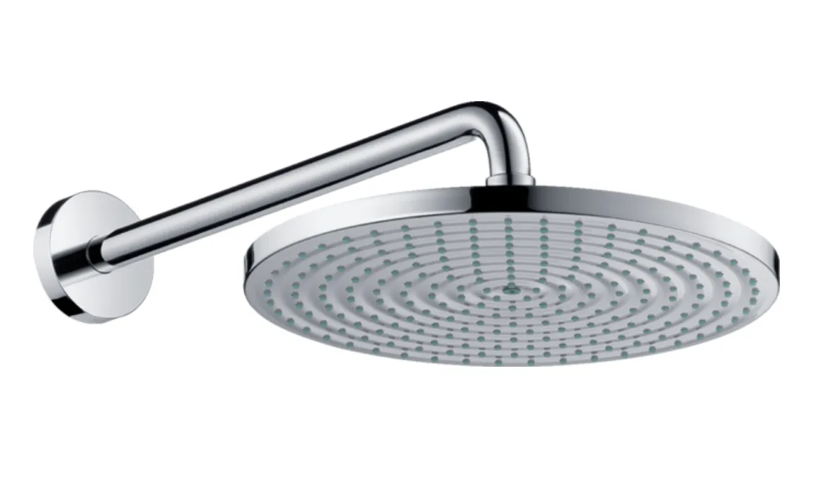 Верхний душ с настенным держателем HANSGROHE Raindance S 26601000 300 Air 1jet, с EcoSmart, цвет Хром