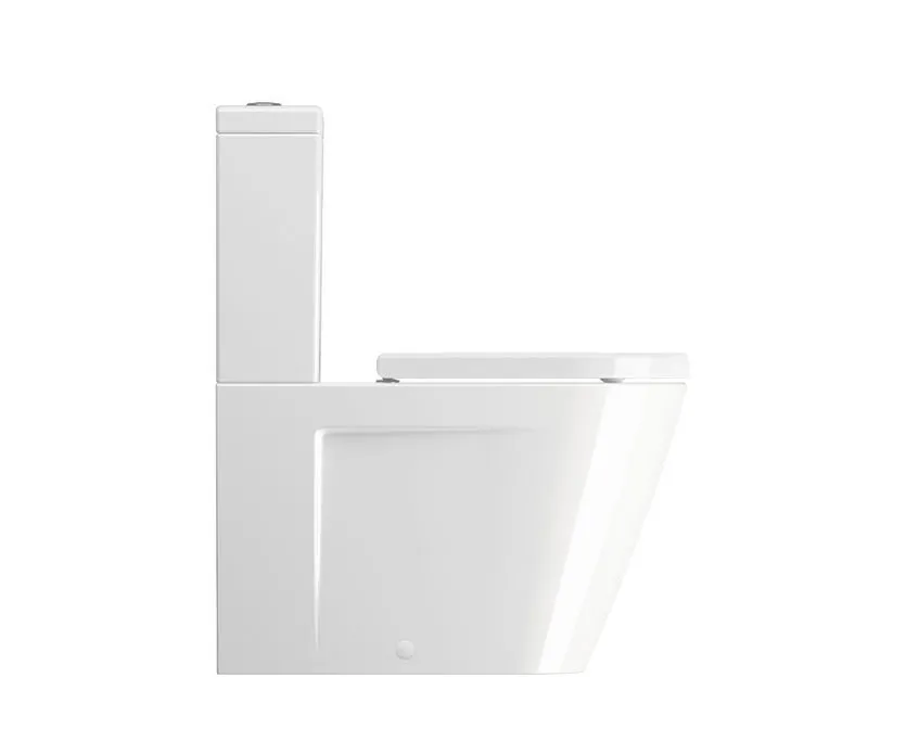 Бачок с крышкой для напольного унитаза моноблок GSI PURA/NORM 868109 360 мм х 170 мм, цвет Белый матовый