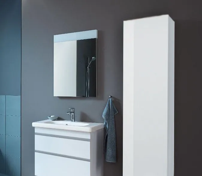 Шкаф-пенал подвесной Duravit DuraStyle DS1218R2222 белый глянцевый