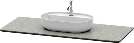 Столешница для раковины Duravit Luv LU946603333 кварцевый камень серый структурный