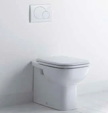 Напольный приставной унитаз Duravit D-Code 21150900002 белый