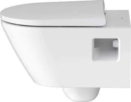 Унитаз подвесной Duravit D-Neo Rimless 2578090000 370 мм х 540 мм, с вертикальным смывом, без смывного края, белый