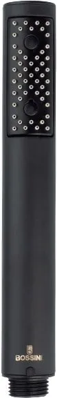 Душевой комплект Bossini Cosmo L10092.073 с термостатом и ручным душем, черный матовый