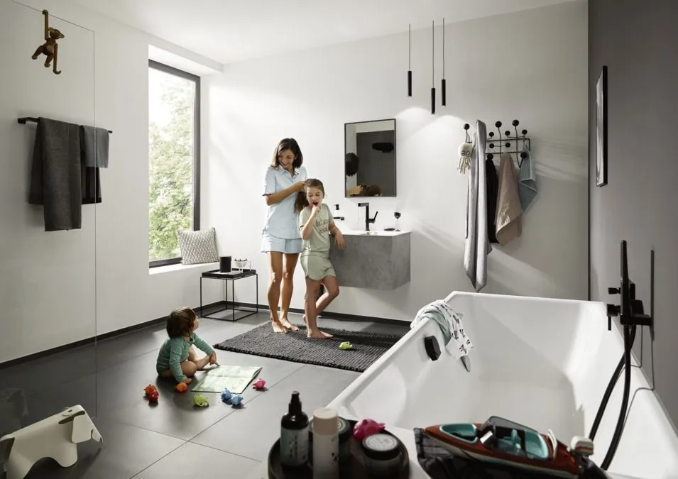 Двойной крючок HANSGROHE AddStoris 41755000 Хром