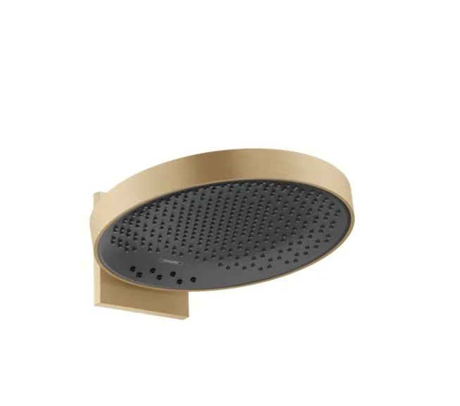 Верхний душ круглый настенный HANSGROHE Rainfinity 26234140 360, 1jet, цвет Шлифованная бронза