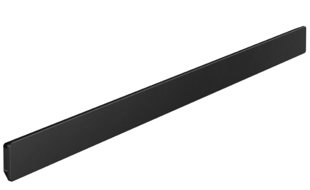 Штанга для коепления аксессуаров HANSGROHE WallStoris 27902670 500 мм, цвет Чёрный матовый