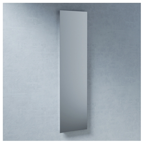 Зеркало прямоугольное для ванной комнаты BMT IKON 801 408 040 01    400х1550х30 мм, серый
